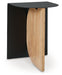 Ladgate - Black / Natural - Accent Table Capital Discount Furniture Home Furniture, Furniture Store