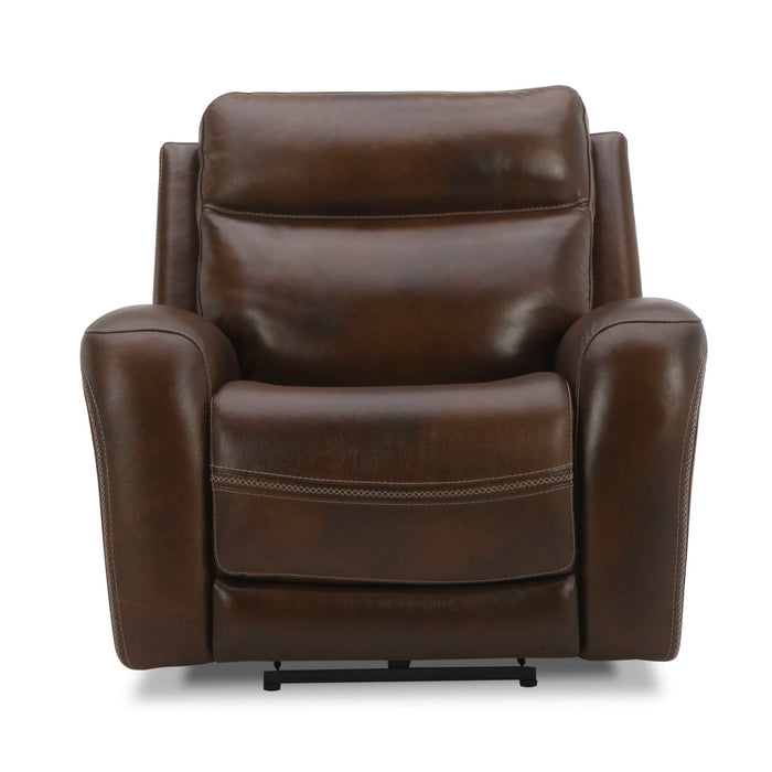 Blair - Swivel Glider Recliner P2 - Cognac Capital Discount Furniture Home Furniture, Furniture Store