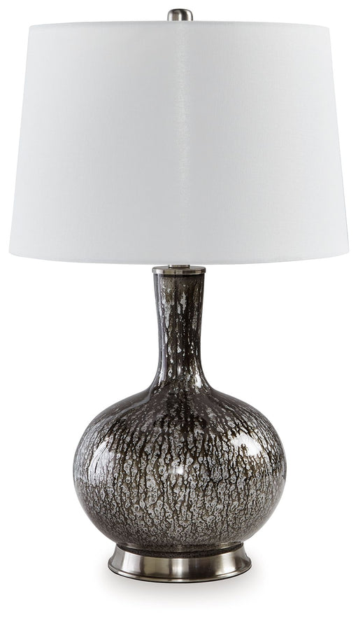 Tenslow - Antique Black - Glass Table Lamp Capital Discount Furniture Home Furniture, Furniture Store