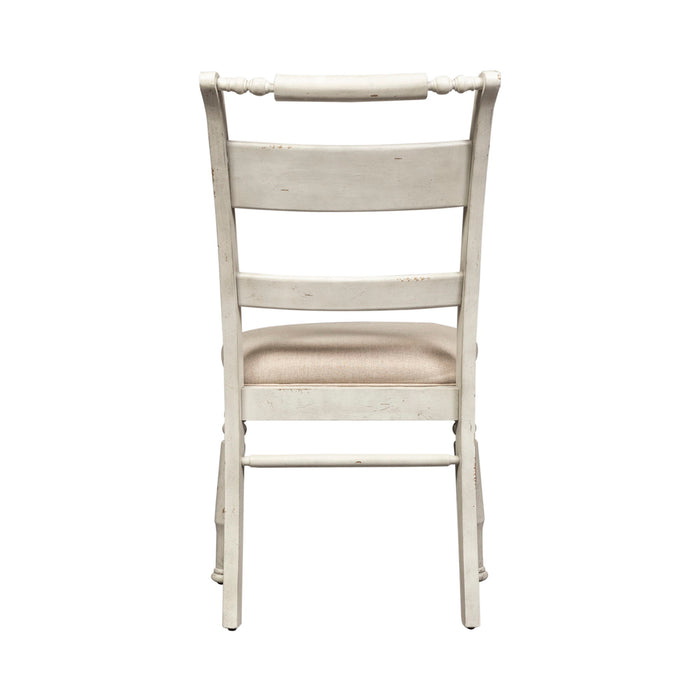 Whitney - Slat Back Side Chair - White Capital Discount Furniture Home Furniture, Furniture Store