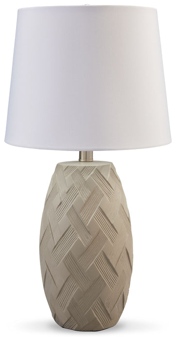Tamner - Taupe - Poly Table Lamp (Set of 2) Capital Discount Furniture Home Furniture, Furniture Store
