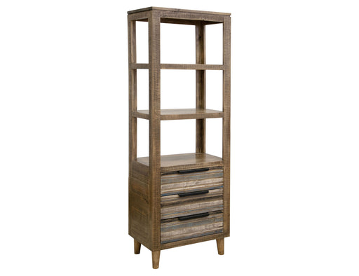 Tiza - Bookcase - Peanut Brown/ Chalk Colors Capital Discount Furniture Home Furniture, Furniture Store