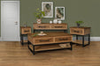 Olivo - Chairside Table - Dark Brown Capital Discount Furniture Home Furniture, Furniture Store