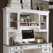 Allyson Park - Jr. Executive Credenza Hutch - White Capital Discount Furniture Home Furniture, Home Decor, Furniture
