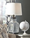 Sharolyn - Transparent / Silver Finish - Glass Table Lamp Capital Discount Furniture Home Furniture, Furniture Store