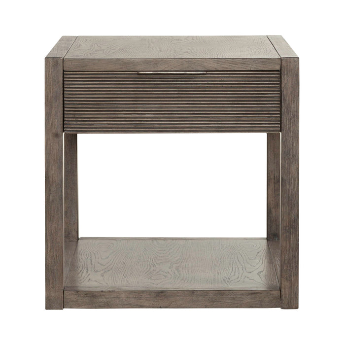 Bartlett Field - End Table - Gray Capital Discount Furniture Home Furniture, Furniture Store