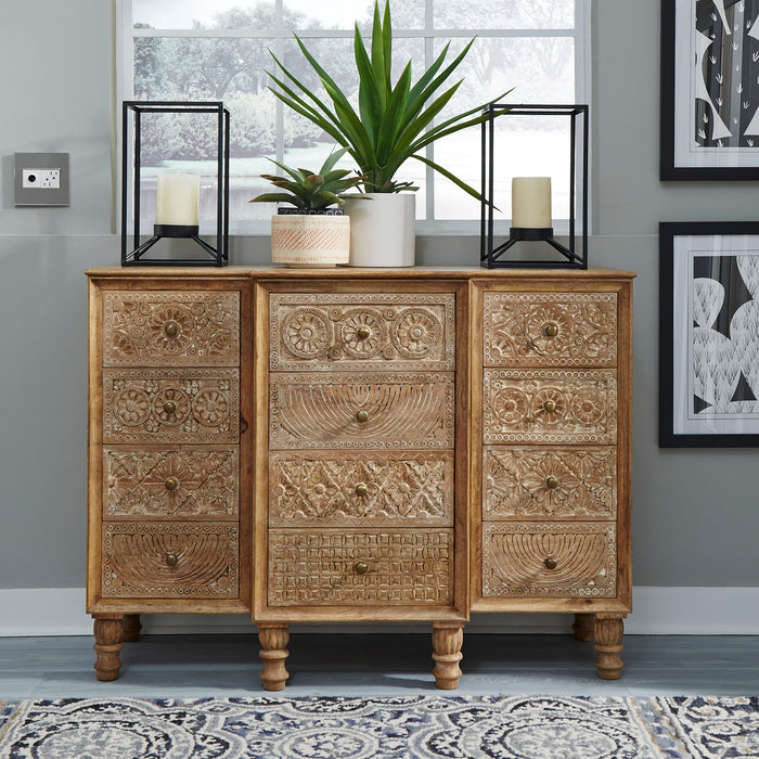 Montrose - 12 Drawer Accent Cabinet - Light Brown Capital Discount Furniture Home Furniture, Home Decor, Furniture