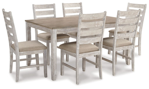 Skempton - White - Dining Room Table Set (Set of 7) Capital Discount Furniture Home Furniture, Furniture Store