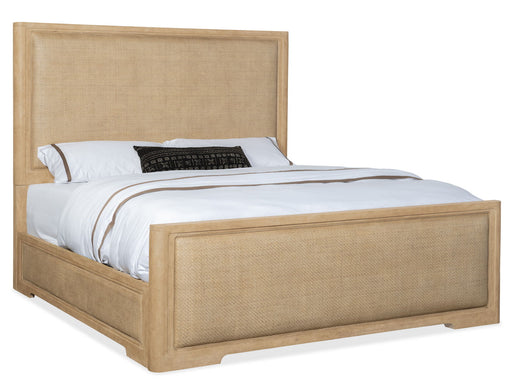 Retreat - King Cane Panel Bed - Beige Capital Discount Furniture Home Furniture, Home Decor, Furniture