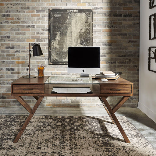 Lennox - Writing Desk - Dark Brown Capital Discount Furniture Home Furniture, Home Decor, Furniture