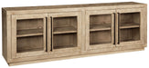 Belenburg - Washed Brown - Accent Cabinet - Horizontal Capital Discount Furniture Home Furniture, Furniture Store