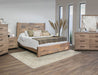 Natural Parota - Platform Bed Capital Discount Furniture Home Furniture, Furniture Store
