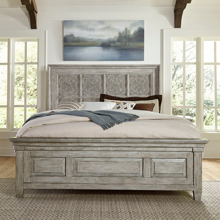 Heartland - King Opt California Panel Bed - White Capital Discount Furniture Home Furniture, Furniture Store