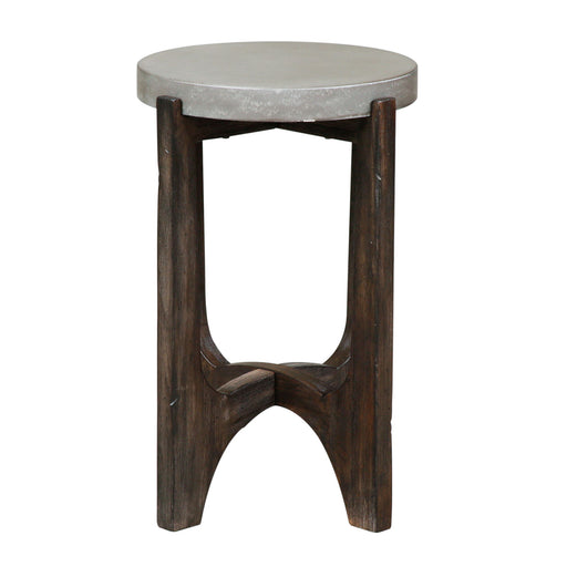 Cascade - Chair Side Table - Dark Brown Capital Discount Furniture Home Furniture, Furniture Store