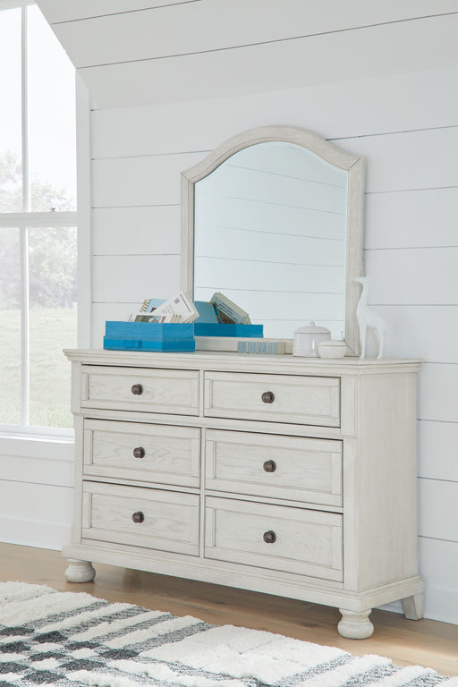 Robbinsdale - Antique White - Dresser, Mirror - Youth Capital Discount Furniture Home Furniture, Home Decor, Furniture