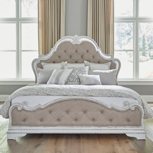 Magnolia Manor - Upholstered Bed With Upholstered Footboard Capital Discount Furniture Home Furniture, Furniture Store