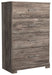 Ralinksi - Gray - Four Drawer Chest Capital Discount Furniture Home Furniture, Furniture Store
