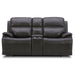 Bentley - Loveseat With Console P2 & ZG - Graphite Capital Discount Furniture Home Furniture, Furniture Store