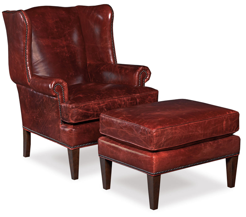 Blakeley - Club Chair - Dark Red Capital Discount Furniture Home Furniture, Furniture Store