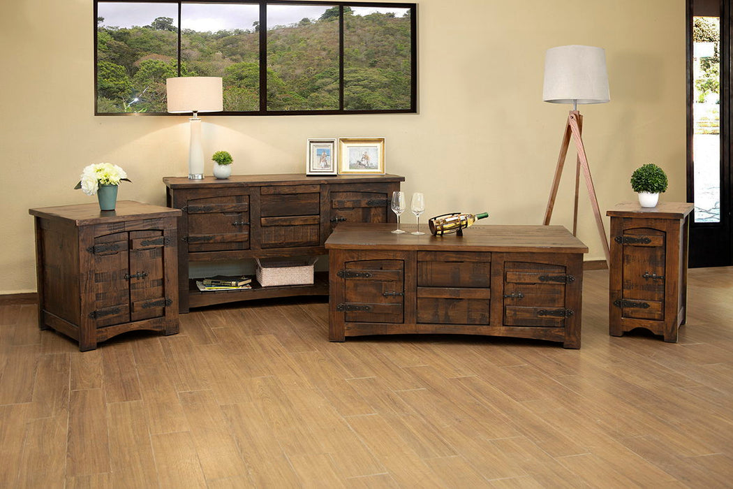 Mezcal - End Table - Dark Brown Capital Discount Furniture Home Furniture, Furniture Store