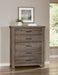 Yellowstone - 5 Drawer Chest Capital Discount Furniture Home Furniture, Furniture Store