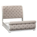 Magnolia Manor - Uph Sleigh Bed Capital Discount Furniture Home Furniture, Furniture Store