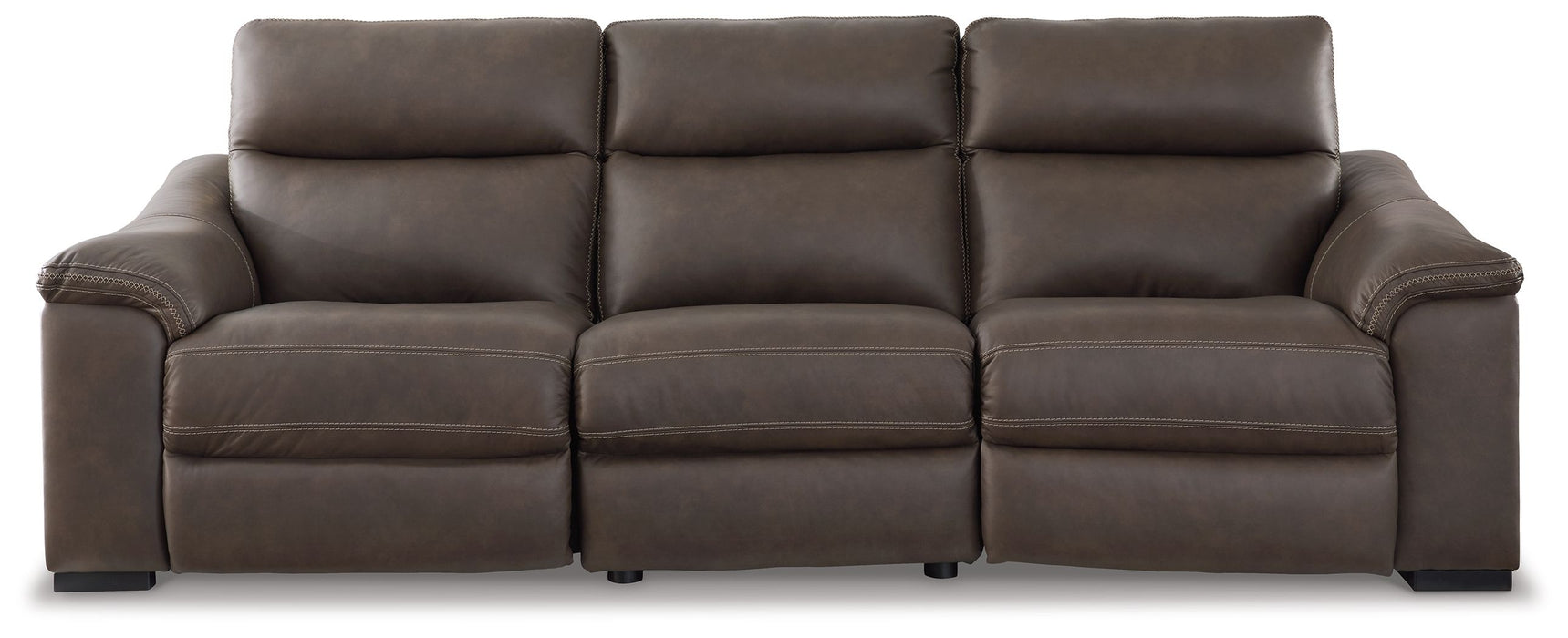 Salvatore - Chocolate - Power Reclining Sofa 3 Pc Sectional Capital Discount Furniture Home Furniture, Furniture Store