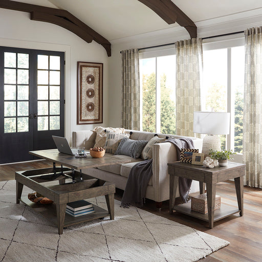 Arrowcreek - 3 Piece Living Room Set - Dark Brown Capital Discount Furniture Home Furniture, Furniture Store