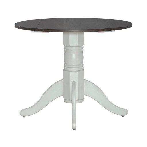 Brook Bay - 5 Piece Drop Leaf Table Set - White Capital Discount Furniture Home Furniture, Furniture Store