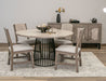 Cosala - Chair - Off White & Gray Capital Discount Furniture Home Furniture, Furniture Store