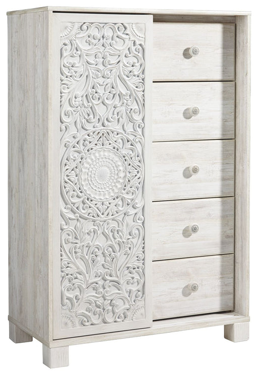 Paxberry - Whitewash - Dressing Chest Capital Discount Furniture Home Furniture, Furniture Store
