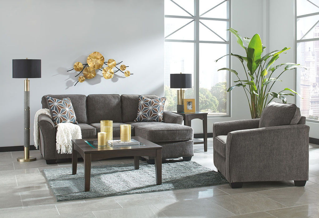 Brise - Slate - 2 Pc. - Sofa Chaise, Chair Capital Discount Furniture Home Furniture, Furniture Store