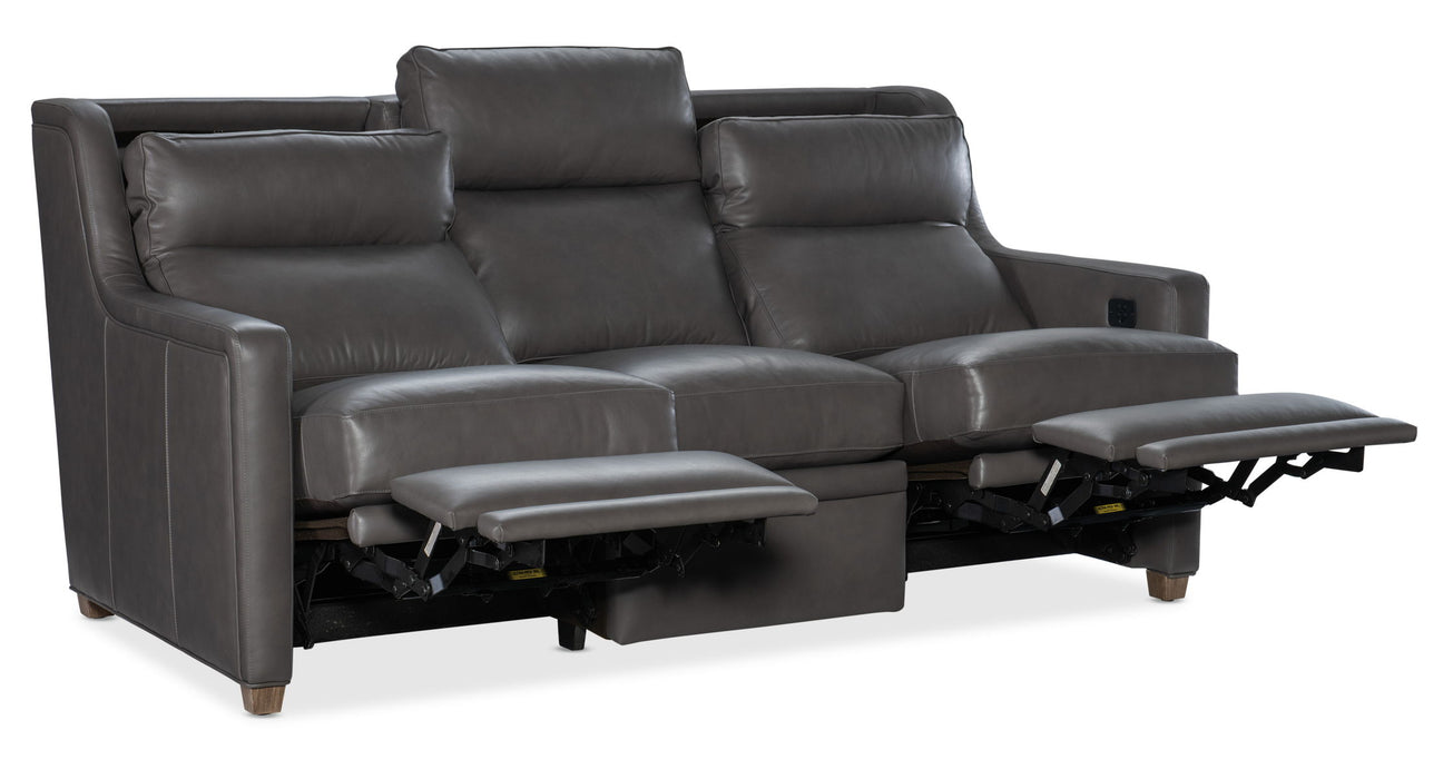 Hambrick - Sofa L And R Full Recline - Dark Gray