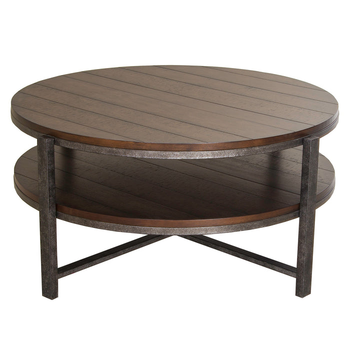 Breckinridge - 3 Piece Set (1 Cocktail 2 End Tables) - Dark Brown Capital Discount Furniture Home Furniture, Furniture Store
