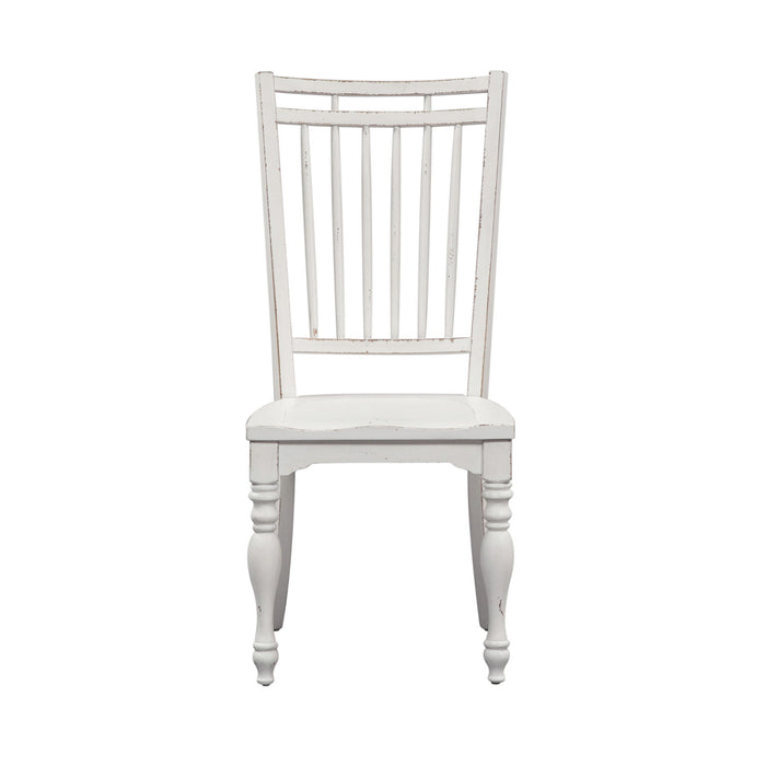 Magnolia Manor - Spindle Back Side Chair - White Capital Discount Furniture Home Furniture, Furniture Store