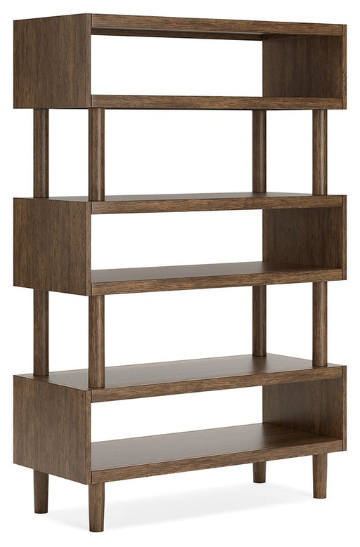 Austanny - Warm Brown - Bookcase Capital Discount Furniture Home Furniture, Furniture Store