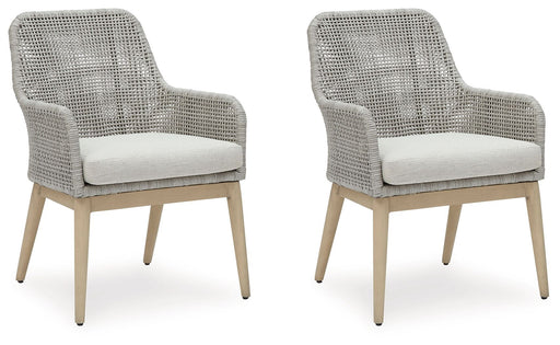 Seton Creek - Gray - Arm Chair With Cushion (Set of 2) Capital Discount Furniture Home Furniture, Home Decor, Furniture