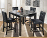 Maysville - Black - Square Counter Tbl Set (Set of 5) Capital Discount Furniture Home Furniture, Furniture Store
