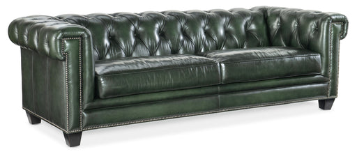 Charleston - Tufted Sofa - Dark Green Capital Discount Furniture Home Furniture, Furniture Store