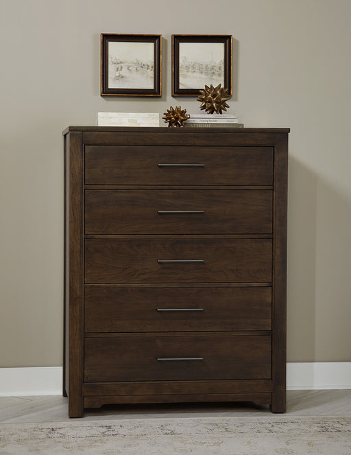 Crafted Cherry - Chest - 5 Drawers Capital Discount Furniture Home Furniture, Furniture Store
