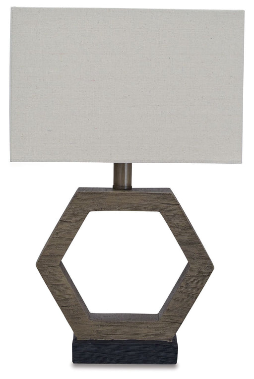 Marilu - Gray Dark - Poly Table Lamp Capital Discount Furniture Home Furniture, Furniture Store