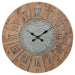 Payson - Antique Gray / Natural - Wall Clock Capital Discount Furniture Home Furniture, Furniture Store