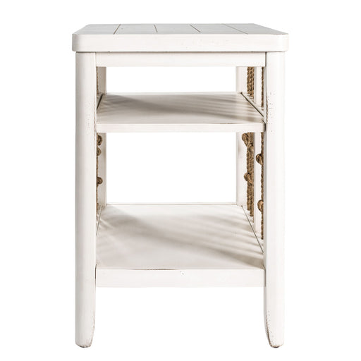 Dockside - Chair Side Table - White Capital Discount Furniture Home Furniture, Furniture Store