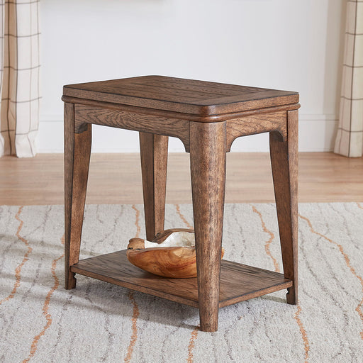 Ashford - Chair Side Table - Light Brown Capital Discount Furniture Home Furniture, Furniture Store
