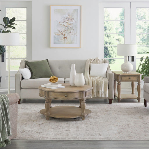 Magnolia Manor - 3 Piece Set - Light Brown Capital Discount Furniture Home Furniture, Furniture Store