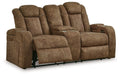 Wolfridge - Brindle - 2 Pc. - Power Reclining Sofa, Power Reclining Loveseat With Console Capital Discount Furniture Home Furniture, Furniture Store