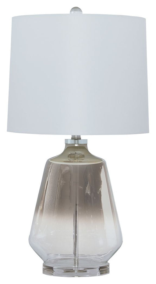 Jaslyn - Pearl Silver Finish - Glass Table Lamp Capital Discount Furniture Home Furniture, Furniture Store