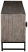 Treybrook - Distressed Gray - 2 Door Accent Cabinet Capital Discount Furniture Home Furniture, Furniture Store