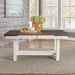 Brook Bay - Trestle Table Set - White Capital Discount Furniture Home Furniture, Home Decor, Furniture