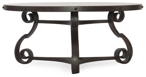 Hill Country - Luckenbach Round Cocktail Table Capital Discount Furniture Home Furniture, Furniture Store